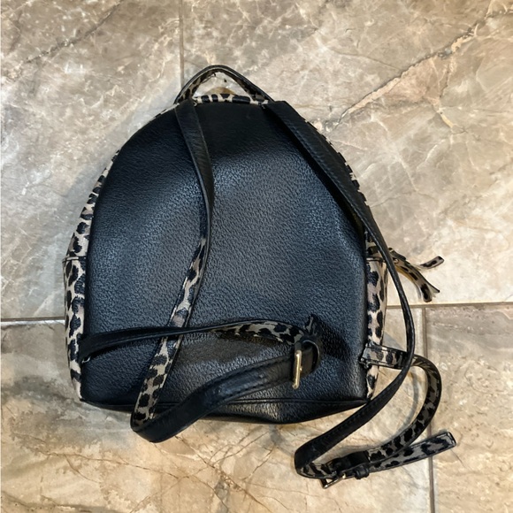 Kate Spade Leather Leopard Print Backpack - Picture 3 of 6